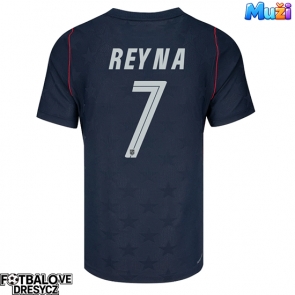 Spojené státy Giovanni Reyna #7 Venkovní Dres MS 2026 Krátký Rukáv